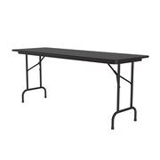 CORRELL CF TFL Folding Tables 24x96  Black Granite CF2496TF-07